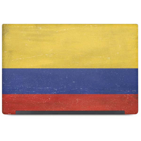 Colombia Flag Distressed Dell Latitude Skin